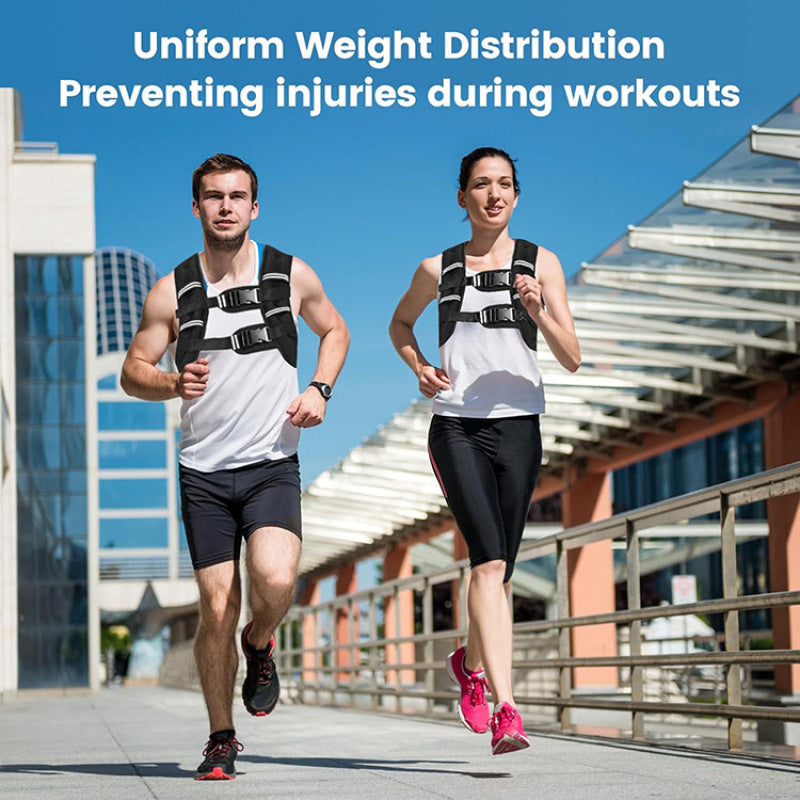 Adjustable weighted vest