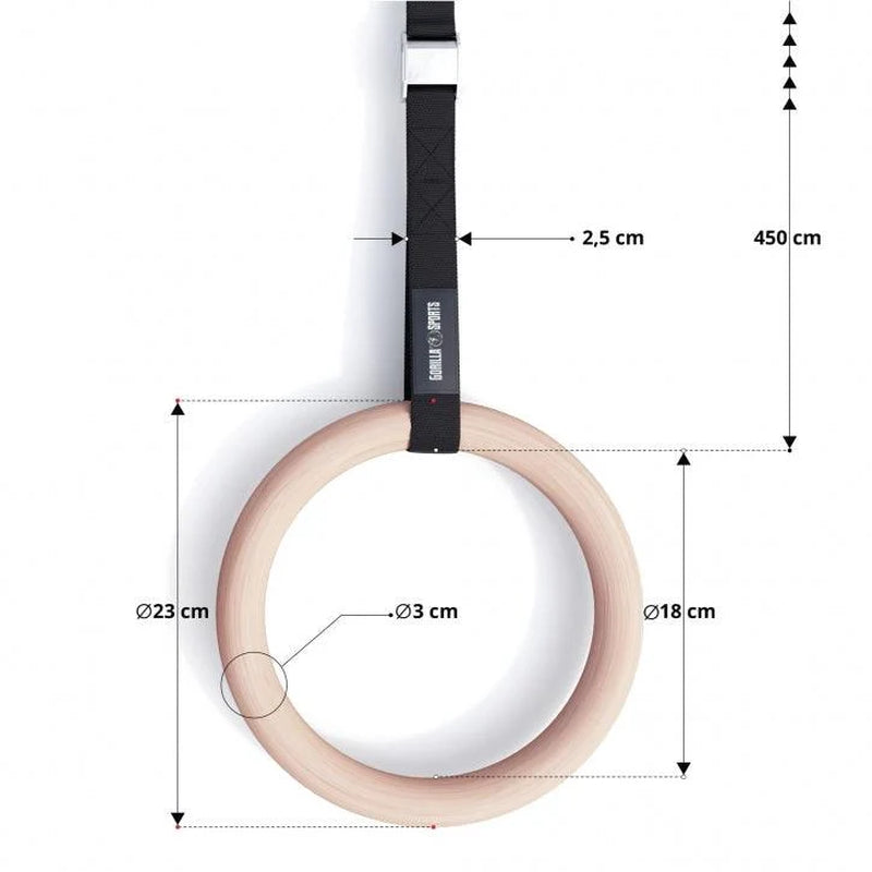 Turnringe Set Inkl, Nylongurte