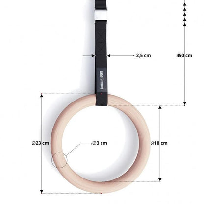 Turnringe Set Inkl, Nylongurte