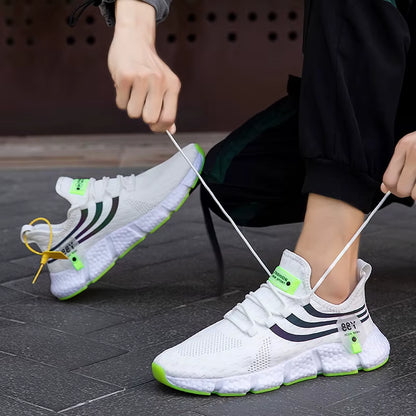 Stylish Breathable Sneakers for Men and Women - Lightweight Casual Running Shoes Perfect for Spring and Autumn