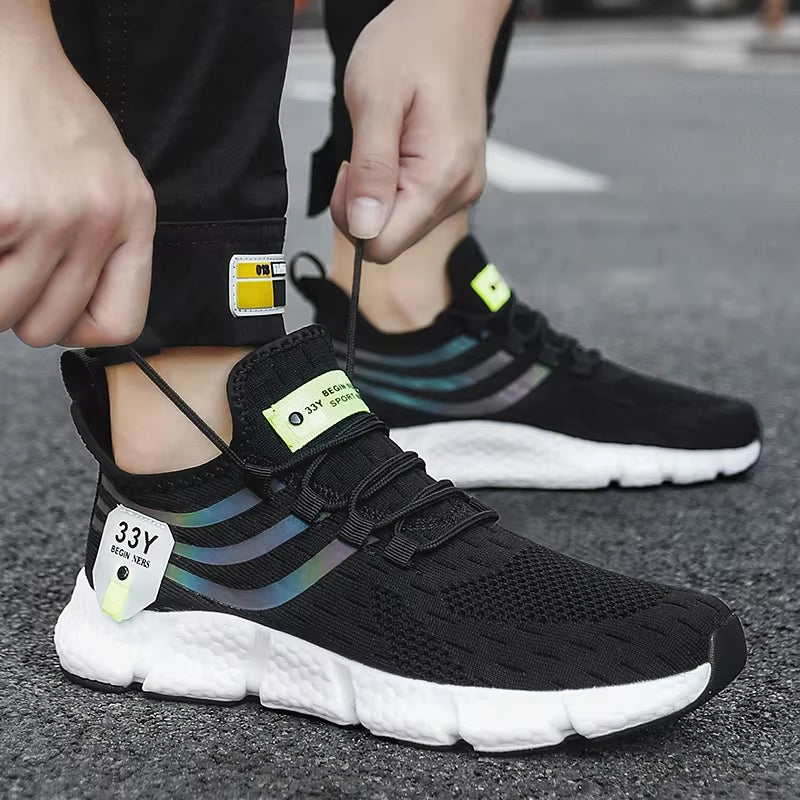 Stylish Breathable Sneakers for Men and Women - Lightweight Casual Running Shoes Perfect for Spring and Autumn