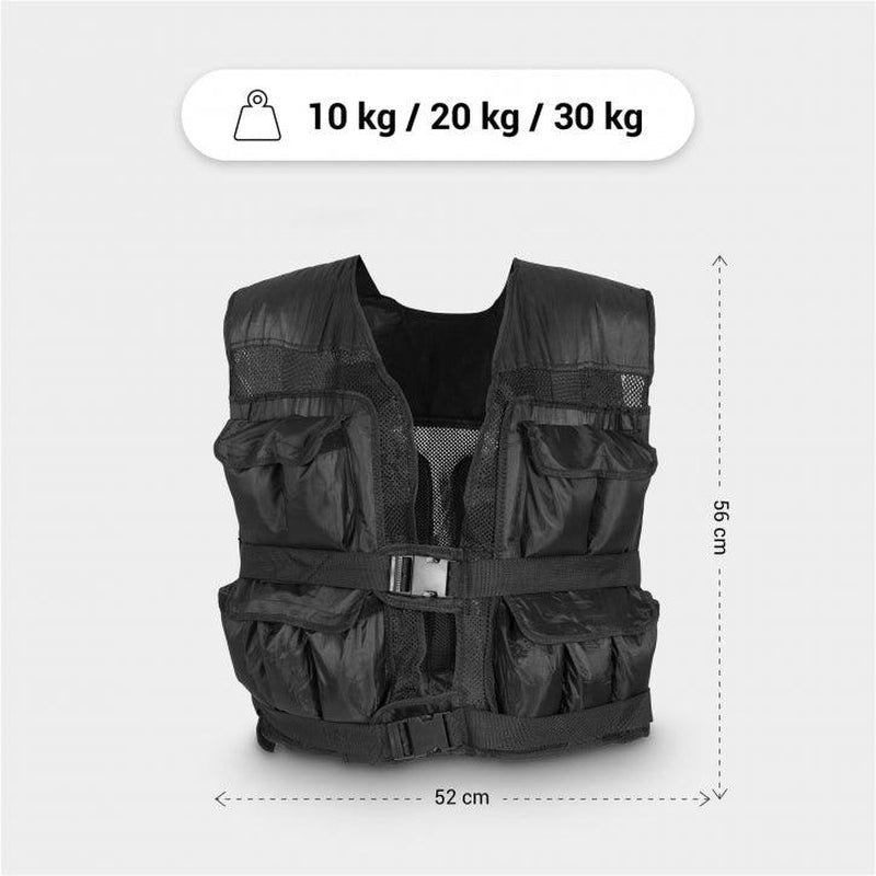 Gewichtsweste Verstellbar 10 - 30 Kg
