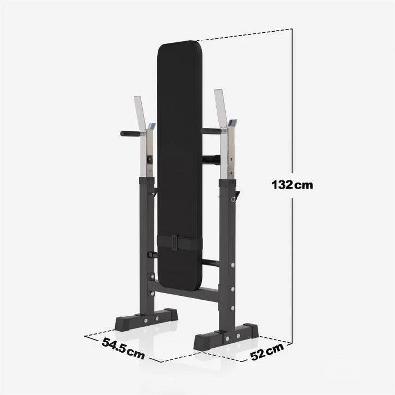 Hantelbank Mit Ablage Inkl, Langhantel Set Kunststoff 38/70/100 Kg