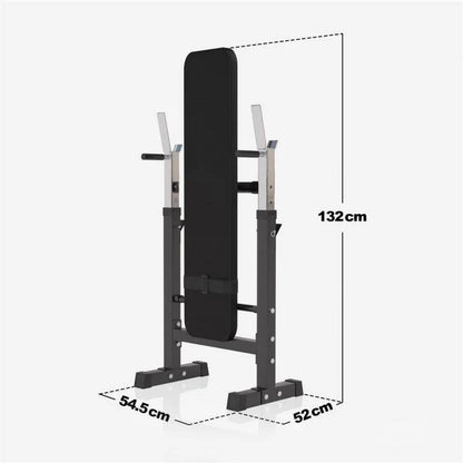 Hantelbank Mit Ablage Inkl, Langhantel Set Kunststoff 38/70/100 Kg
