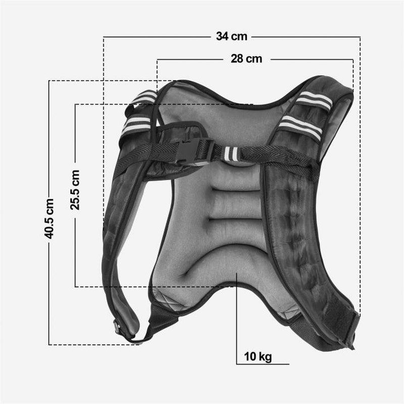 Gewichtsweste X-Style 5 - 10 Kg