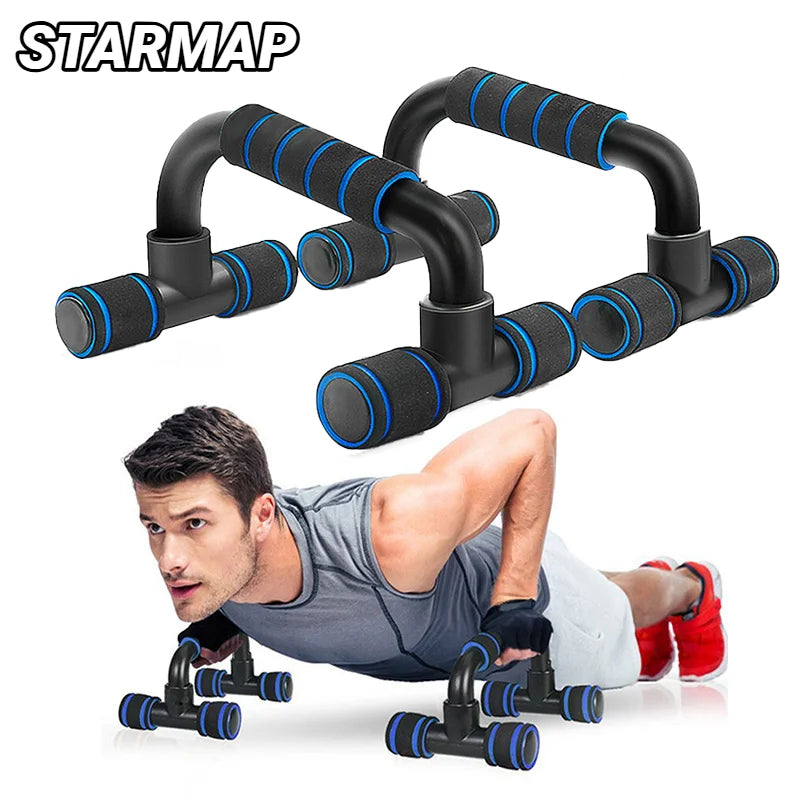 Elevate Your Workout with Our Non-Slip H-Shaped Push-Up Bars - Perfect for Strength Training at Home or Gym!