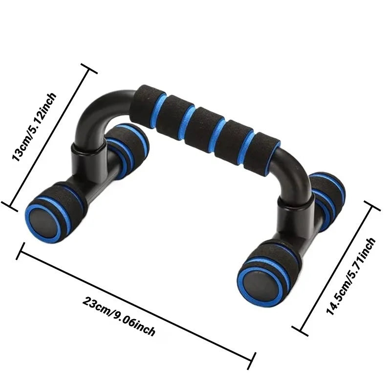Elevate Your Workout with Our Non-Slip H-Shaped Push-Up Bars - Perfect for Strength Training at Home or Gym!