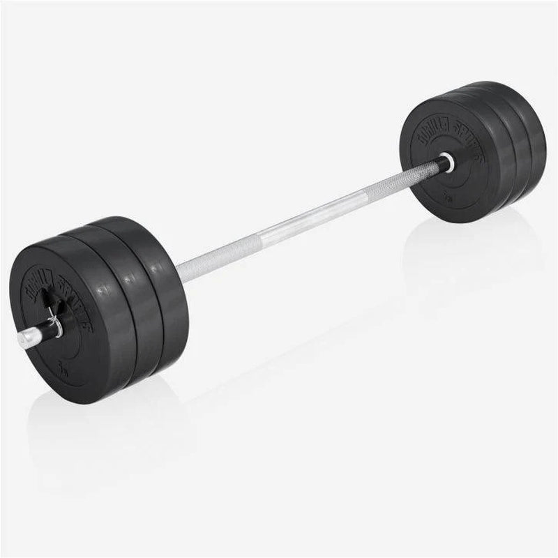 Hantelbank Mit Ablage Inkl, Langhantel Set Kunststoff 38/70/100 Kg