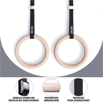 Turnringe Set Inkl, Nylongurte